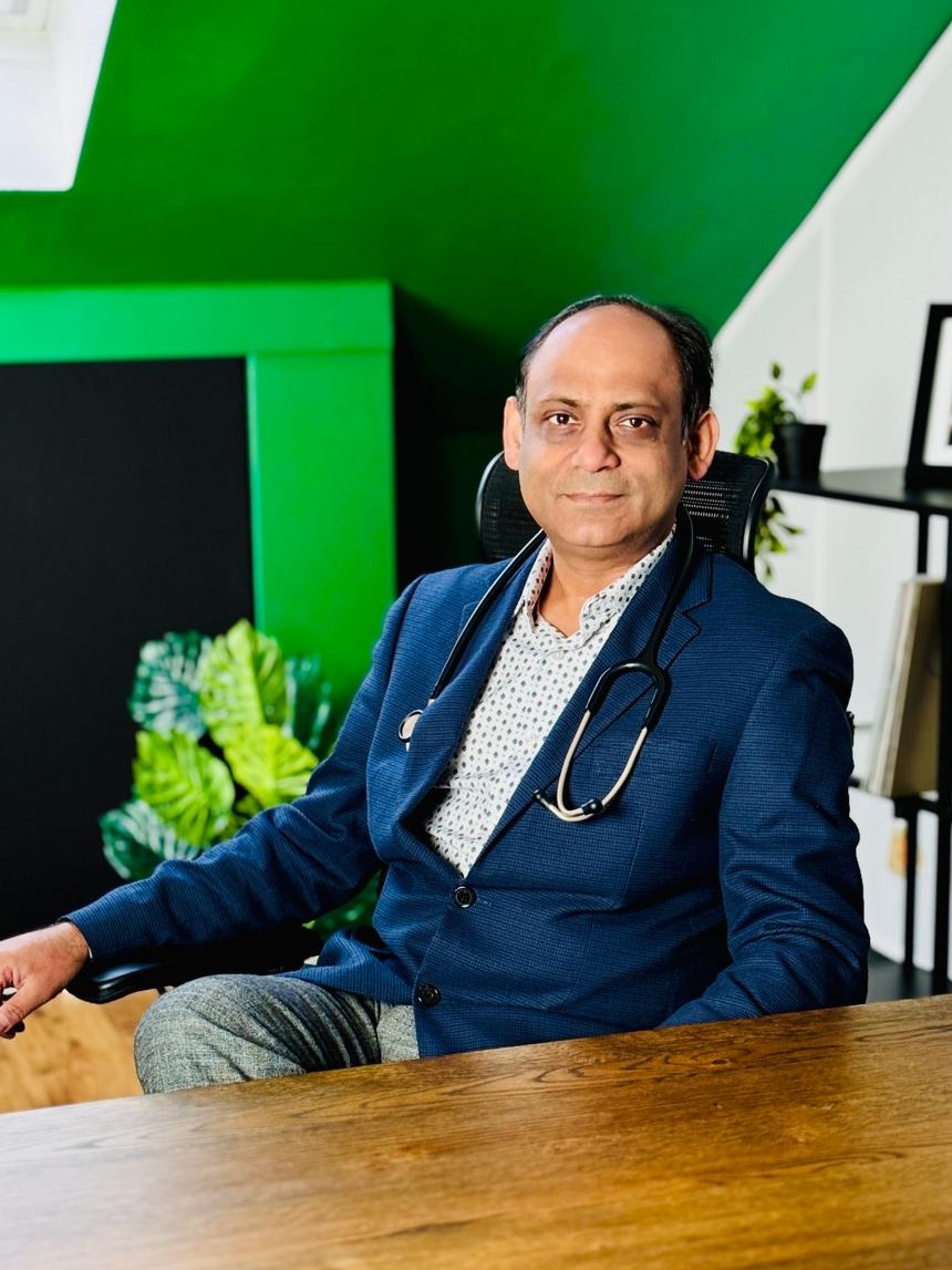 Dr Ash Kumar, Consultant Physician and author of The Boiling Frog